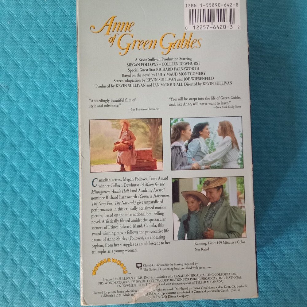 Anne of Green Gables/VHS - Picture 3 of 8
